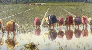 Angelo Morbelli quadro mondine